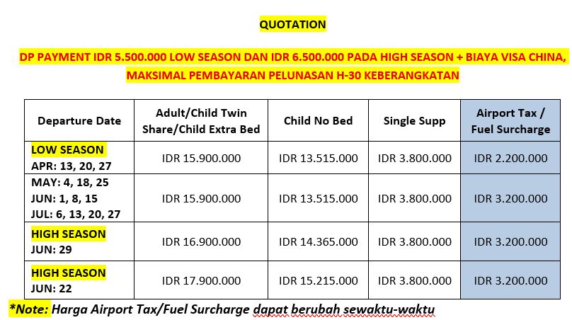 11D Jiuzhaigou Zhangjiajie